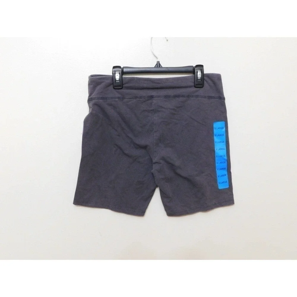 JR548 Hippie Rose Juniors' High-Rise Biker Shorts Size XL - Picture 3 of 3